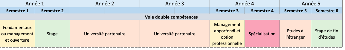 Cursus double competence