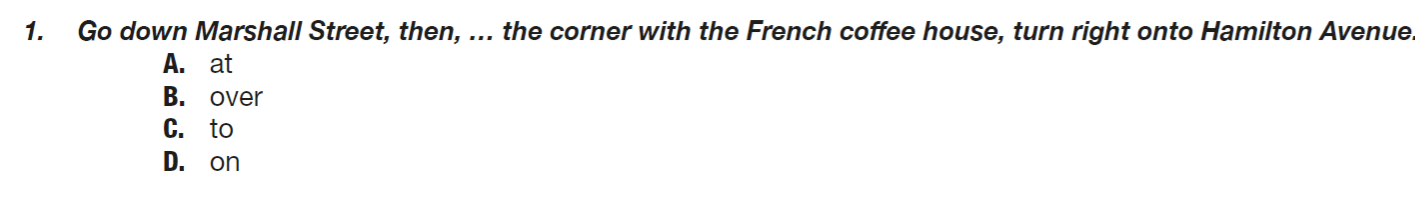 question de grammaire concours Tremplin
