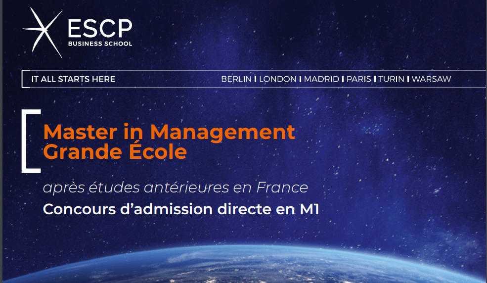 concours AST 2 de l'ESCP